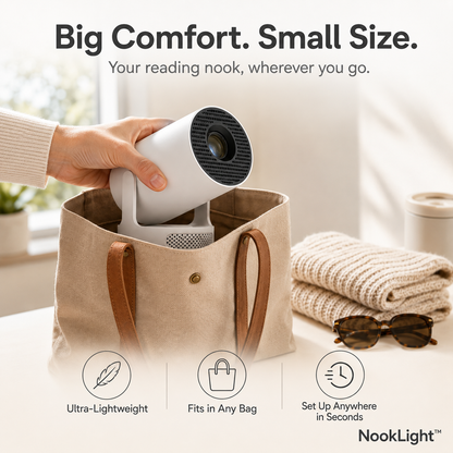 NookLight™ – Smart Reading Projector