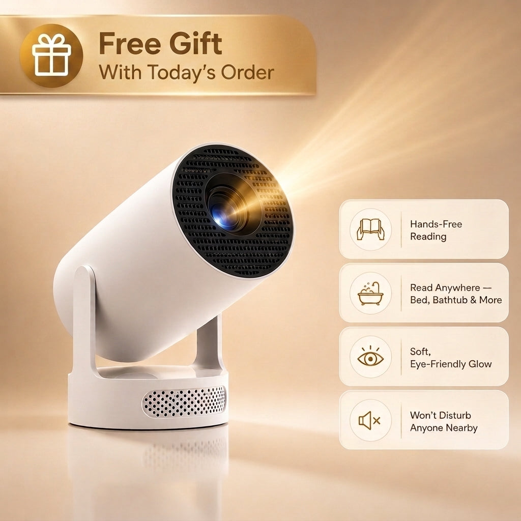 NookLight™ – Smart Reading Projector