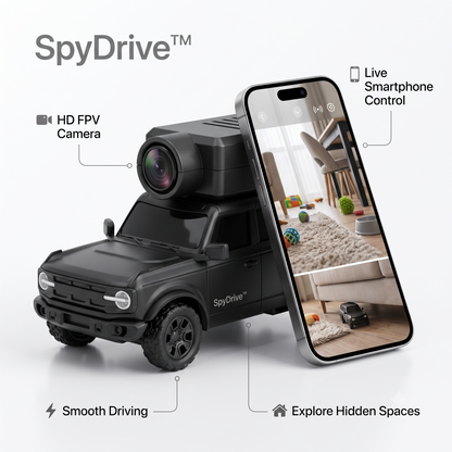 SpyDrive™- Explore Anywhere FPV Car